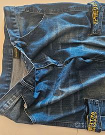 Tubertini Pantalone in jeans Denim Cargo tg M