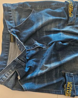Tubertini Pantalone in jeans Denim Cargo tg M