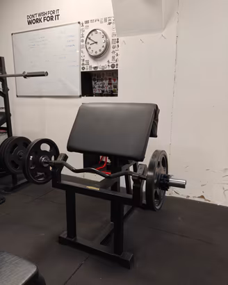 Panca Scott Technogym (no Panatta)