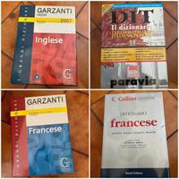 Dizionari inglese, tedesco, francese
