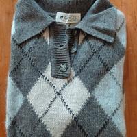 Maglione Vintage,Misto Merinos, cachemire e angora