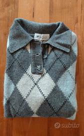 Maglione Vintage,Misto Merinos, cachemire e angora