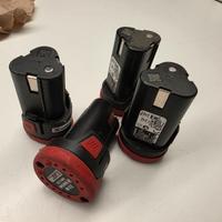 4 Batterie Parkside X12V Team PAPK 12 A4 2Ah