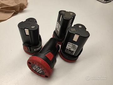 4 Batterie Parkside X12V Team PAPK 12 A4 2Ah