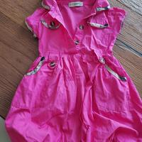 vestitino bambina burberry usato 1 volta 