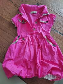 vestitino bambina burberry usato 1 volta 