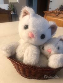 Carillon con gattini in  peluche