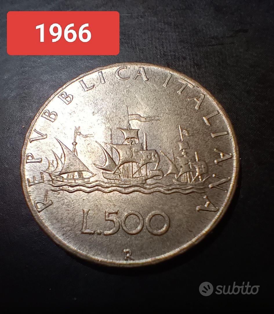 500 Lire Caravelle – 1966 – Argento 835 – BB – Tir Collezionismo