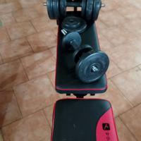 Panca e pesi