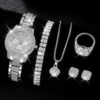 6 Pezzi/set Orologio Da Donna Elegante Orologio 