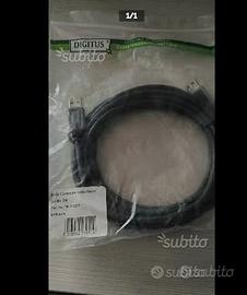 prolunga usb 5 metri