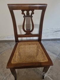 sedie in paglia di vienna