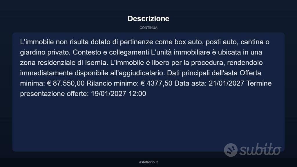 Appartamento – Isernia, Isernia centro, San Lazzaro - Vista 4