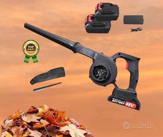 Soffiatore Aspirafoglie 48V a Batteria
