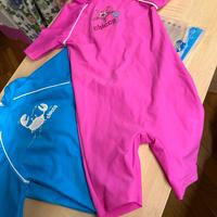 Costume muta nuova x mare piscina protezione uv