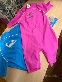 Costume muta nuova x mare piscina protezione uv