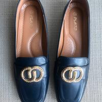 Mocassini tipo Gucci scarpe eco pelle 38