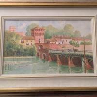 quadro Zanetti Isidoro acquerello