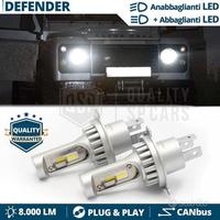LAMPADINE LED H4 Per LAND ROVER DEFENDER 6500K