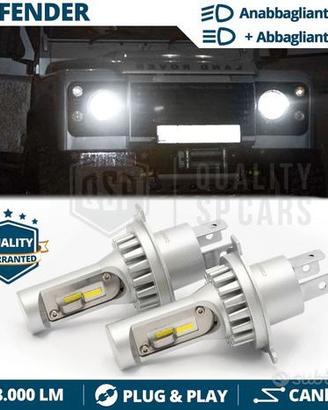 LAMPADINE LED H4 Per LAND ROVER DEFENDER 6500K