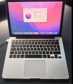 MacBook pro 2015 i5 256gb 13.3 pollici a1502