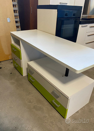 Scrivania Con Cassetti USATA 1078/U