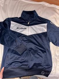 Felpa con zip Givova