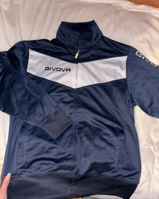 Felpa con zip Givova