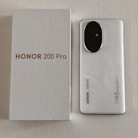 HONOR 200 Pro bianco, caricabatterie e 5 cover