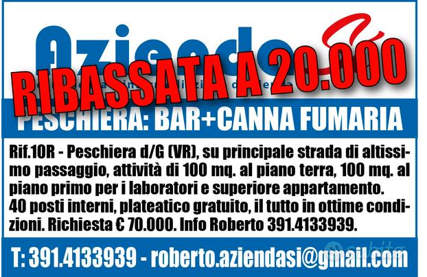 AziendaSi - bar 23.000, cucina appartamento