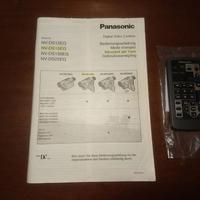 Manuale e telecomando varie telecamere Panasonic