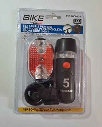 Set fanali per bici