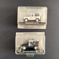 Land Rover Defender: due modelli scala 1:43