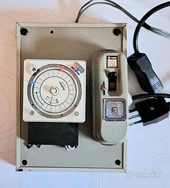 Quadro elettrico con Temporizzatore Theben Ticino