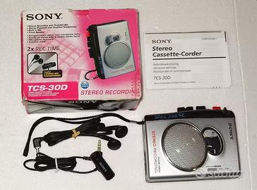 Raro walkman Sony TCS-30D Stereo cassette-corder