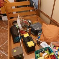 Letto contenitore 1 piazza e mezza 