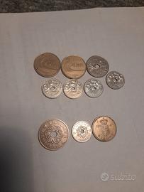 monete norvegia e Danimarca 