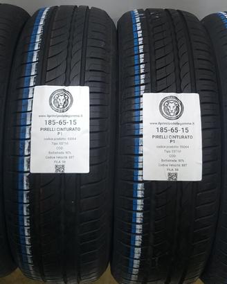 4 GOMME 185 65 15 PIRELLI A55064