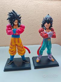 action figure Goku e Vegeta ssj4 30cm