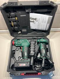 Set parkside compress/ soffiat + batt e caricatore