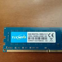 RAM 8Gb DDR3L 1600Mhz