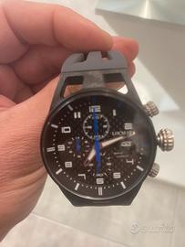 Orologio Locman Montecristo carbonio nero blu