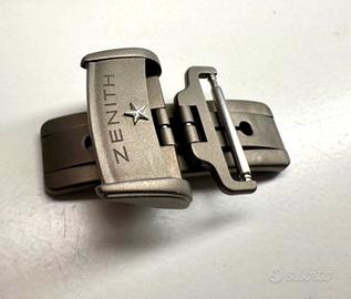 Fibbia Zenith deployante titanio