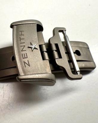 Fibbia Zenith deployante titanio