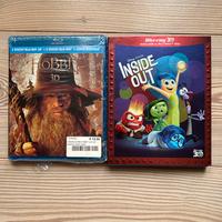 Film blu-ray Lo Hobbit e Inside Out
