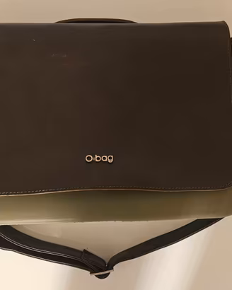 Borsa in pelle e gomma O bag Folder