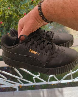 Sneakers donna Puma nere 38,5