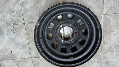 Cerchi acciaio nero ET35 16X7J Great Wall Steed