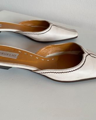 Mules in vera pelle VERGELIO n. 37