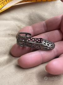 Miniatura scarpa in argento 800